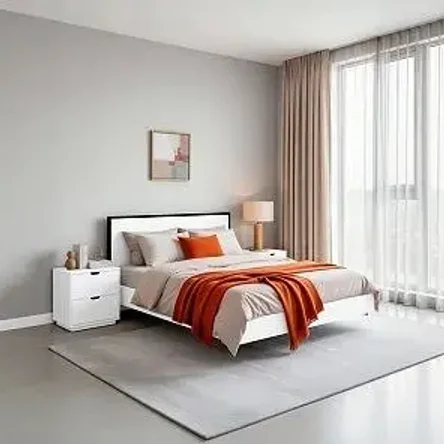 Парящие кровати с ЛДСП